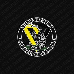 VOLUNTARYISM DON'T TREAD ON ANYONE (A) | CLASSIC CREW ★