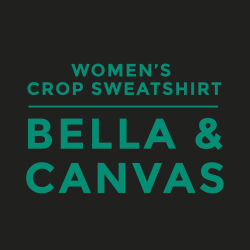 WOMEN'S CROP SWEATSHIRT | BELLA & CANVAS